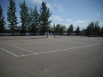 Bring your tennis rackets along and enjoy our on-site tennis courts!
